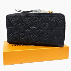 ルイ・ヴィトン(Louis Vuitton)　モノグラム・アンプラント　ジッピーウォレット　長財布　M61864　カーフレザー　ノワール　Sランク　ルイ・ヴィトン買取相場-ゴールドプラザ大阪梅田本店