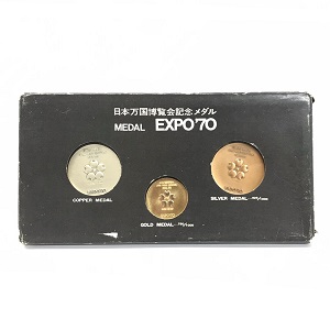 K18　SV925 EXPO’70　日本万国博覧会記念メダルセット 金買取相場