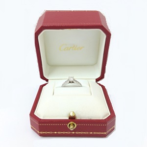 カルティエ(Cartier) ソリテールリング　0.35ct　Aランク　カルティエ買取相場