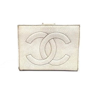 シャネル（CHANEL)　二つ折り財布　ココマーク　Cランク　シャネル買取相場