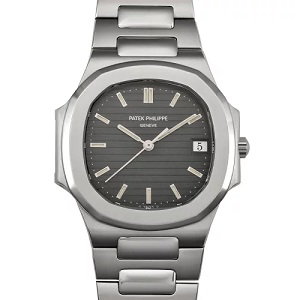 パテックフィリップ(PATEK PHILIPPE) ノーチラス デイト SS クォーツ ブルー文字盤 3900/1A　Aランク　パテックフィリップ買取相場