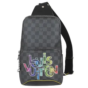 ルイ・ヴィトン(Louis Vuitton)　アヴェニュースリングバッグ　ダミエグラフィット　N40273　Bランク　ルイヴィトン買取相場