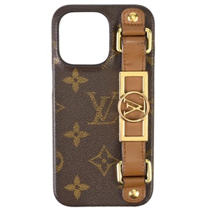 ルイ・ヴィトン(Louis　Vuitton)　スマホケース　バンパー ドーフィーヌ iphon 13pro ケース　モノグラム　M81214　Bランク　ルイ・ヴィトン買取相場