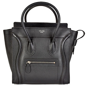 セリーヌ(CELINE)　ハンドバッグ　ラゲージ　マイクロショッパー　ドラムドカーフスキン　167793LUG.38NO　Bランク　セリーヌ買取相場