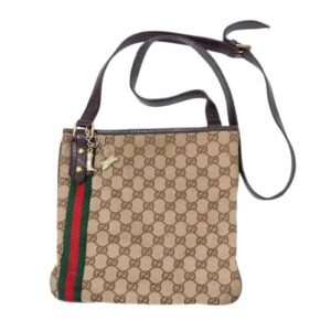 グッチ(GUCCI)　ショルダーバッグ　GGキャンバス　144388　213317　Cランク　グッチ(GUCCI)買取相場