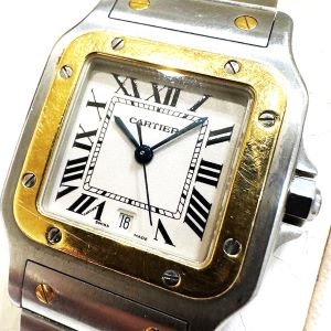 カルティエ(Cartier) 　サントスガルベLM　W20011C4　クォーツ　SS×YG　Bランク　カルティエ買取相場