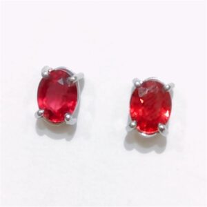 ルビー　R(推定0.25ct　Pt900　ピアス　ルビー買取相場