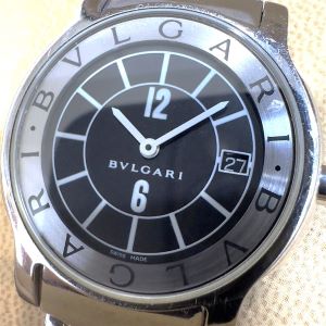 ブルガリ(BVLGARI)　ソロテンポ　ST35SD　クォーツ　不動　 Dランク　オメガ買取相場