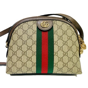 GUCCI　オフディア　GG　ショルダーバッグ　Aランク　GUCCI買取相場