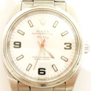 ロレックス(ROLEX) エアキング　114200　自動巻き　SS　メンズ時計　Bランク　ロレックス買取相場