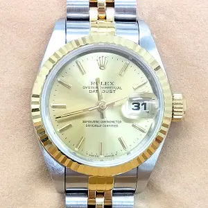 ロレックス(ROLEX)　デイトジャスト　69173　自動巻き　SS×YG　Bランク　ロレックス買取相場