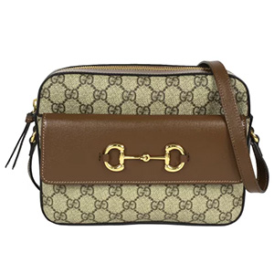 グッチ(GUCCI)　ショルダーバッグ　ホースビット 1955 スモール　GGスプリーム　キャンバス　645454-520981　ABランク　グッチ買取相場