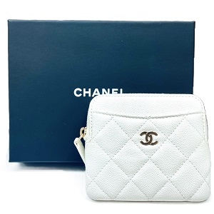 シャネル(CHANEL) 　コインケース　ココマーク　キャビアスキン　Bランク　シャネル買取相場