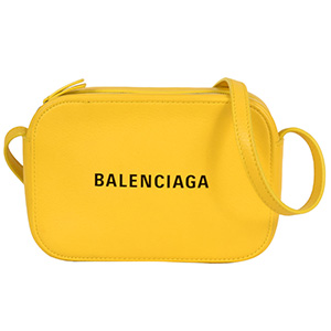 バレンシアガ(BALENCIAGA)　ショルダーバッグ　エブリデイ　カメラバッグ　XS　イエロー　ABランク　バレンシアガ買取相場