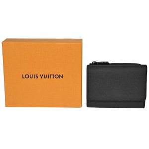 ルイヴィトン(LOUIS VUITTON)　ポルトフォイユ　折り財布　モノグラム　ブラック　M82556　Aランク　ルイヴィトン買取相場