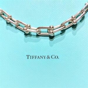 ティファニー（TIFFANY & CO.）　アクセサリー　ハードウェア グラジュエイテッドリンクネックレス　 Sv925　Bランク　ティファニー買取相場