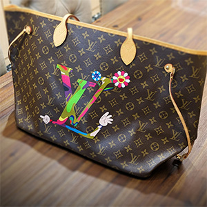 ルイヴィトン　Louis Vuitton　トートバッグ モノグラム ネヴァーフル　GM　M95561 村上隆コラボ　ルイヴィトン買取相場