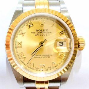 ロレックス(ROLEX)　デイトジャスト　79173　ローマン　シャンパン文字盤　K番　ロレックス買取相場