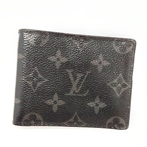 ルイ・ヴィトン（Louis Vuitton）2つ折り財布　マネークリップ付き　モノグラム・エクリプス　ポルトフォイユ パンス　M62480　レザー　Bランク　ルイ・ヴィトン買取相場