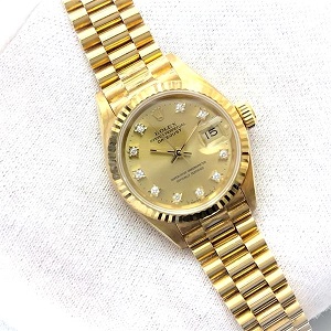 ロレックス(ROLEX) デイトジャスト　69178G　K18　10P　自動巻き　Cランク　ロレックス買取相場