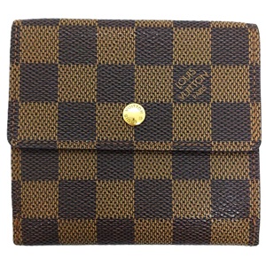 ルイ・ヴィトン(Louis Vuitton)　財布　ポルトモネ・ビエ・カルトクレディ　ダミエ・エベヌ　N61652　ダミエキャンバス　ABランク　ルイ・ヴィトン買取相場