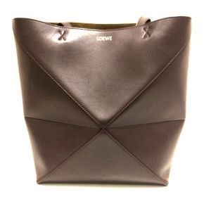 ロエベ (LOEWE)　トートバッグ　パズルフォルド　B933Q18X01　シャイニーカーフ　Sランク　ロエベ買取相場