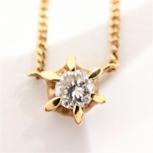 ダイヤモンド　MD(0.19ct　K18　ネックレス　ダイヤモンド買取相場