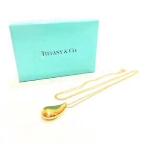 ティファニー(Tiffany＆Co)　ティアドロップ　ネックレス　750YG　ティファニー買取相場