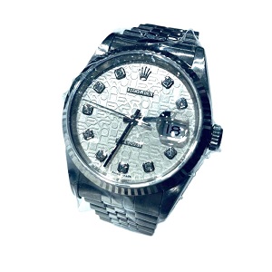 ロレックス(ROLEX) デイトジャスト　16234G　10Pダイヤ　T番　付属なし　自動巻きSS×WG　Bランク　ロレックス買取相場