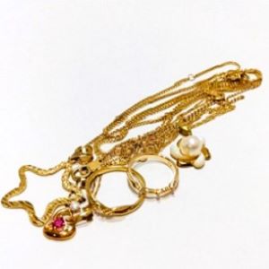 K18　アクセサリー　ネックレス　トップ　リング　金買取相場