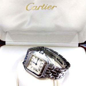 カルティエ(Cartier)　パンテール ドゥ カルティエ SM　WSPN0006　クオーツ　SS　Bランク　カルティエ買取相場