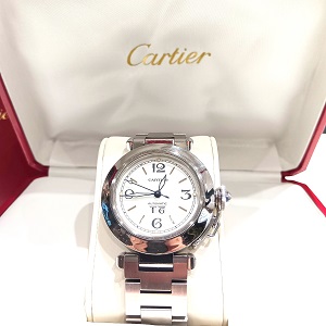 カルティエ(Cartier) 　時計　パシャC　ビッグデイト　ボーイズ　SS　Aランク　カルティエ買取相場