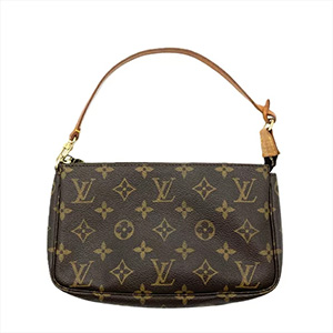 ルイ・ヴィトン(Louis Vuitton)　モノグラム　ポシェット　アクセソワール　ポーチ　M51980 イニシャル入り Bランク　ルイ・ヴィトン買取相場