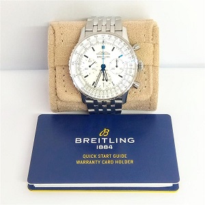 ブライトリング(BREITLING) B01　クロノグラフ　41　白文字盤　AB01393433669　Aランク　ブライトリング買取相場