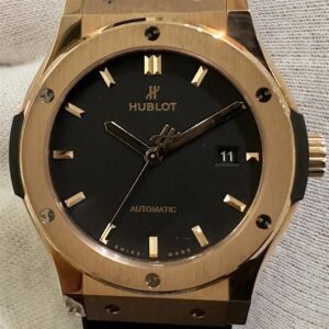 ウブロ(HUBLOT)　クラシックフュージョン　キングゴールド　750PG　ウブロ買取相場