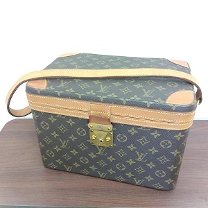 ルイ・ヴィトン(Louis Vuitton)　モノグラム　トレインケース　M23820 一部破損有　Cランク　　ルイ・ヴィトン買取相場