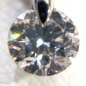 ダイヤモンド　D(0.523ct　SI1　G　PT850/PT900　ネックレス　ダイヤモンド買取相場