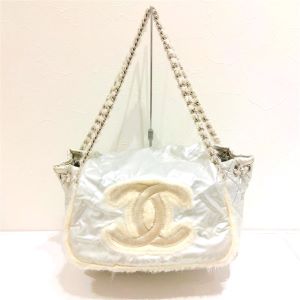 シャネル(CHANEL)　フラップバッグ　ココマーク　14078932　ナイロン　Bランク　シャネル買取相場