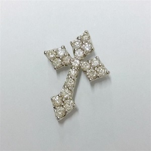 ダイヤモンド MD(1.00ct　K18WG　ネックレストップ　ダイヤモンド買取相場