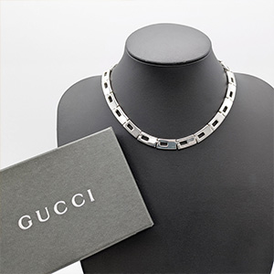 グッチ GUCCI ネックレス チョーカー 925 グッチ買取相場