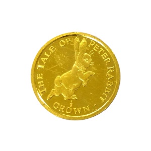 24金(K24) 投資用地金 ピーターラビット金貨 1/5オンス 買取相場