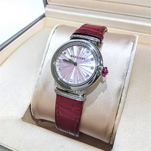 ブルガリ(BVLGARI) ルチェア クォーツ ダイヤインデックス LU28S Bランク 買取相場