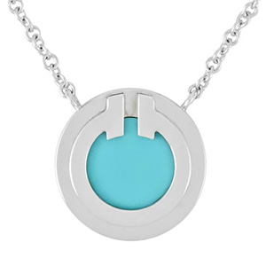 ティファニー(Tiffany＆Co) K18WG ペンダント Tトゥ サークル ABランク 買取相場