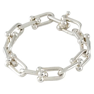 ティファニー(Tiffany＆Co) SV925 ブレスレット ハードウェア ラージリンク Bランク 買取相場