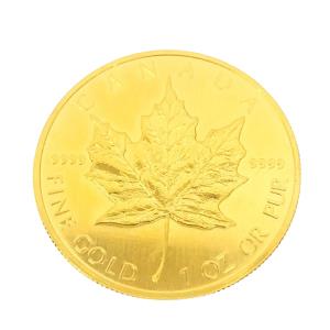 24金(K24) 投資用地金 メイプルリーフ金貨1オンス 1枚 買取相場-大宮店(埼玉県さいたま市)｜金買取実績