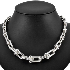 ティファニー(Tiffany＆Co) SV925 ネックレス ハードウェア グラジュエイテッド ABランク 買取相場