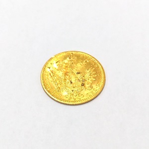 23金(K23) 投資用地金 １タガット金貨 買取相場