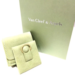 ヴァンクリーフ&アーペル(Van Cleef & Arpels) ペルレ ゴールドパールリング Aランク 買取相場