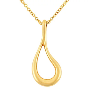 ティファニー(Tiffany＆Co) K18YG ネックレス オープンティアドロップ Bランク 買取相場-町田店(東京都町田市)｜ブランド買取実績