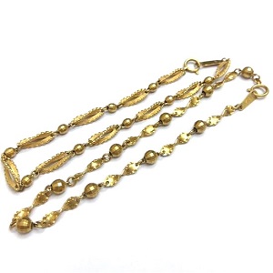 K18　アクセサリー　ブレスレット　金買取相場